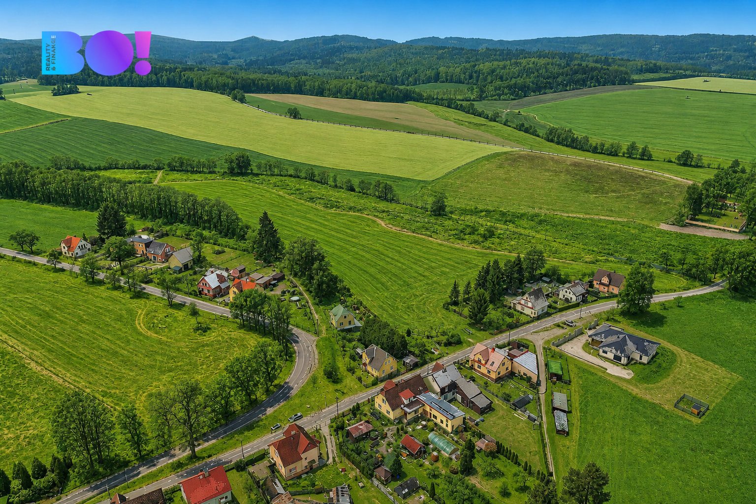 Pohled na obec